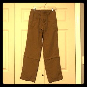 The NorthFace convertible hiking pants